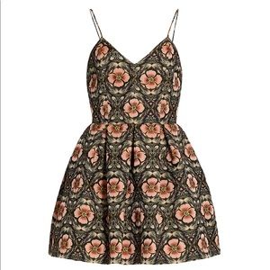 Alice + Olivia Madison Dress floral w/ pockets size 0